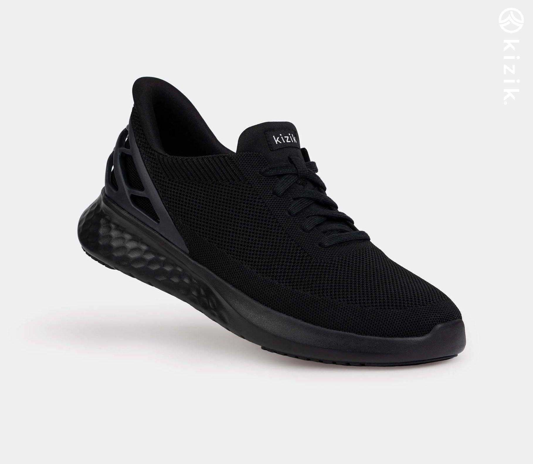 Kizik Athens Men's Shoes Black | UK-R31