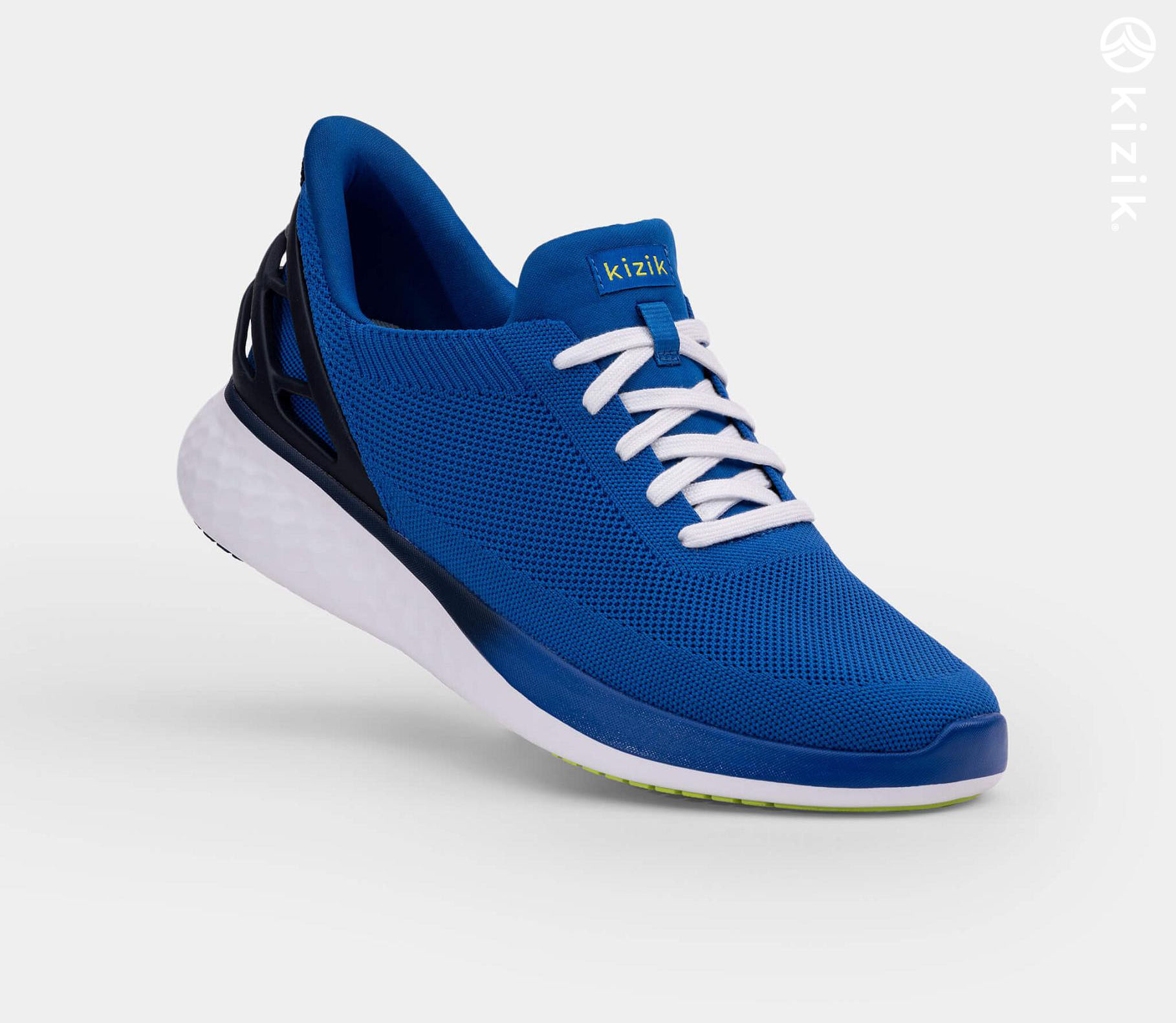 Kizik Athens Men's Shoes Blue | UK-T32