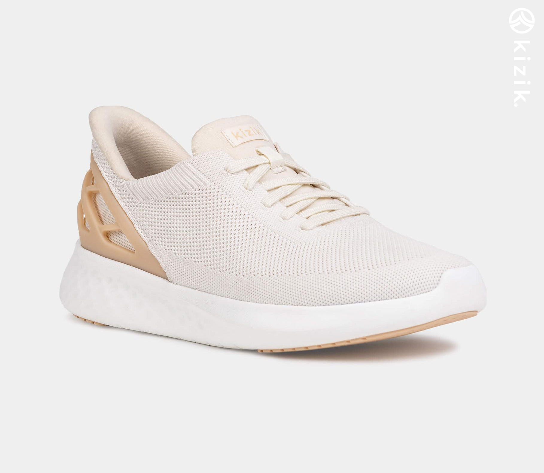 Kizik Athens Women's Shoes Beige | UK-I11