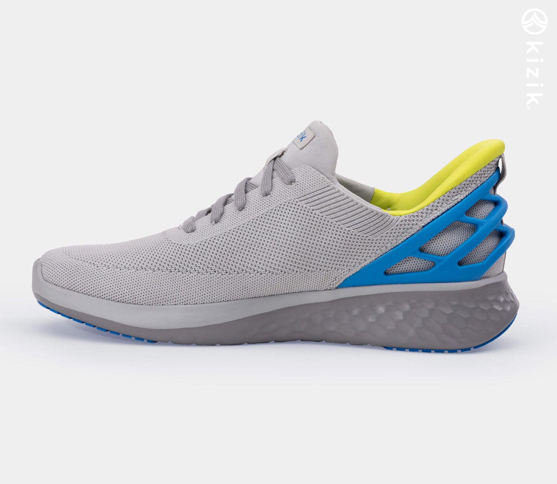 Kizik Athens Women's Shoes Grey/Blue | UK-E71