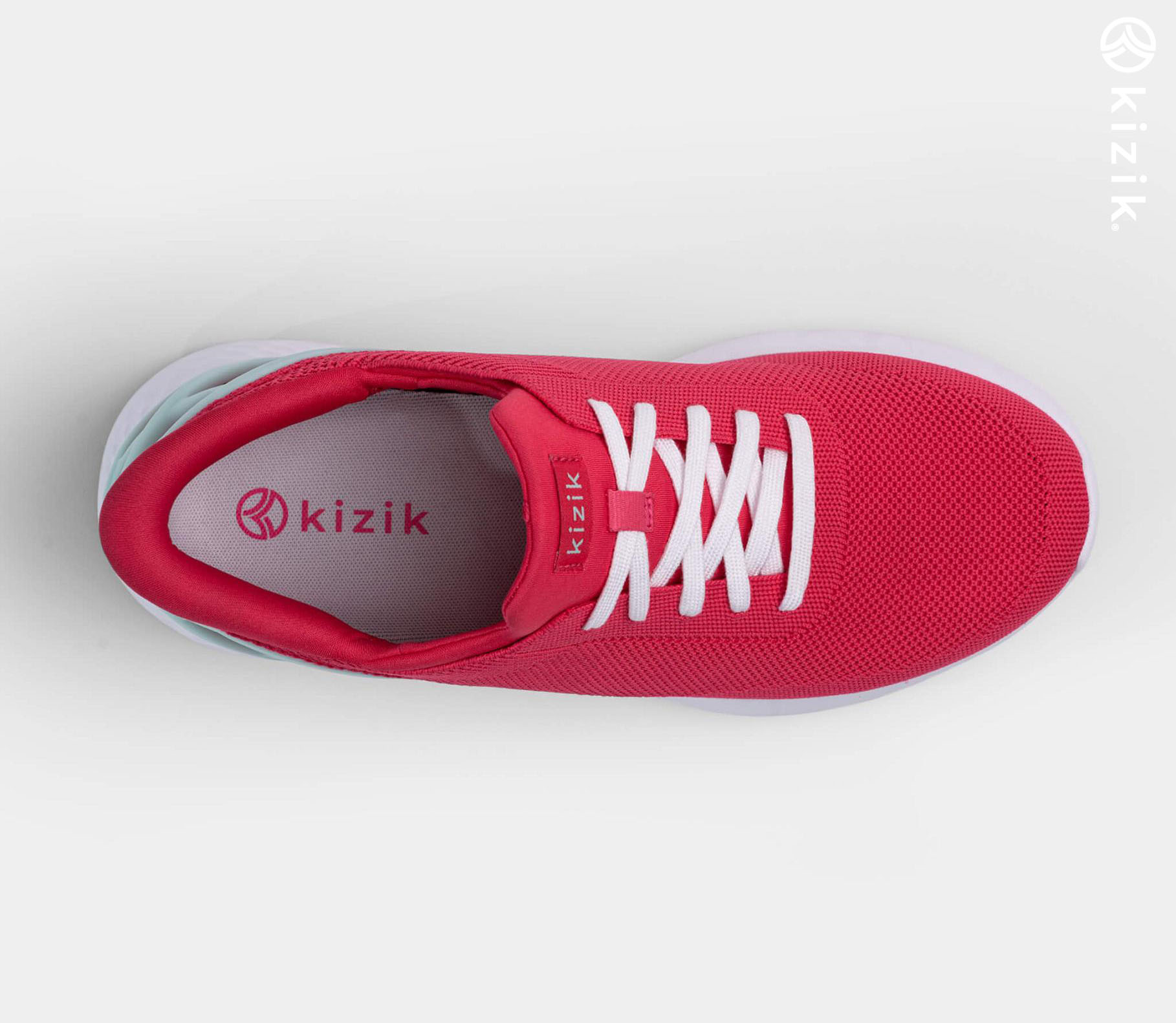 Kizik Athens Women's Shoes Red | UK-R72