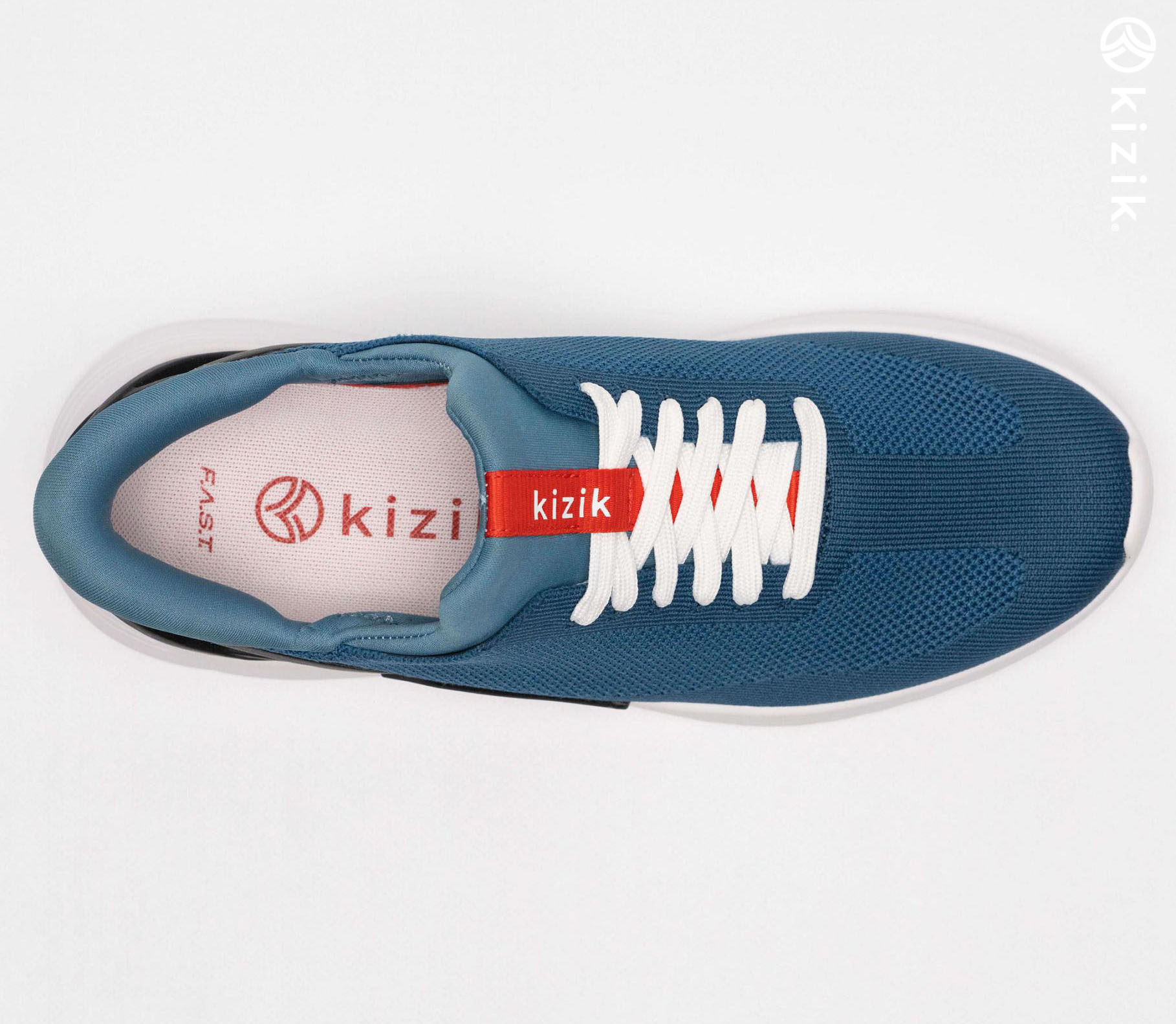 Kizik Cairo Men's Shoes Blue | UK-C19