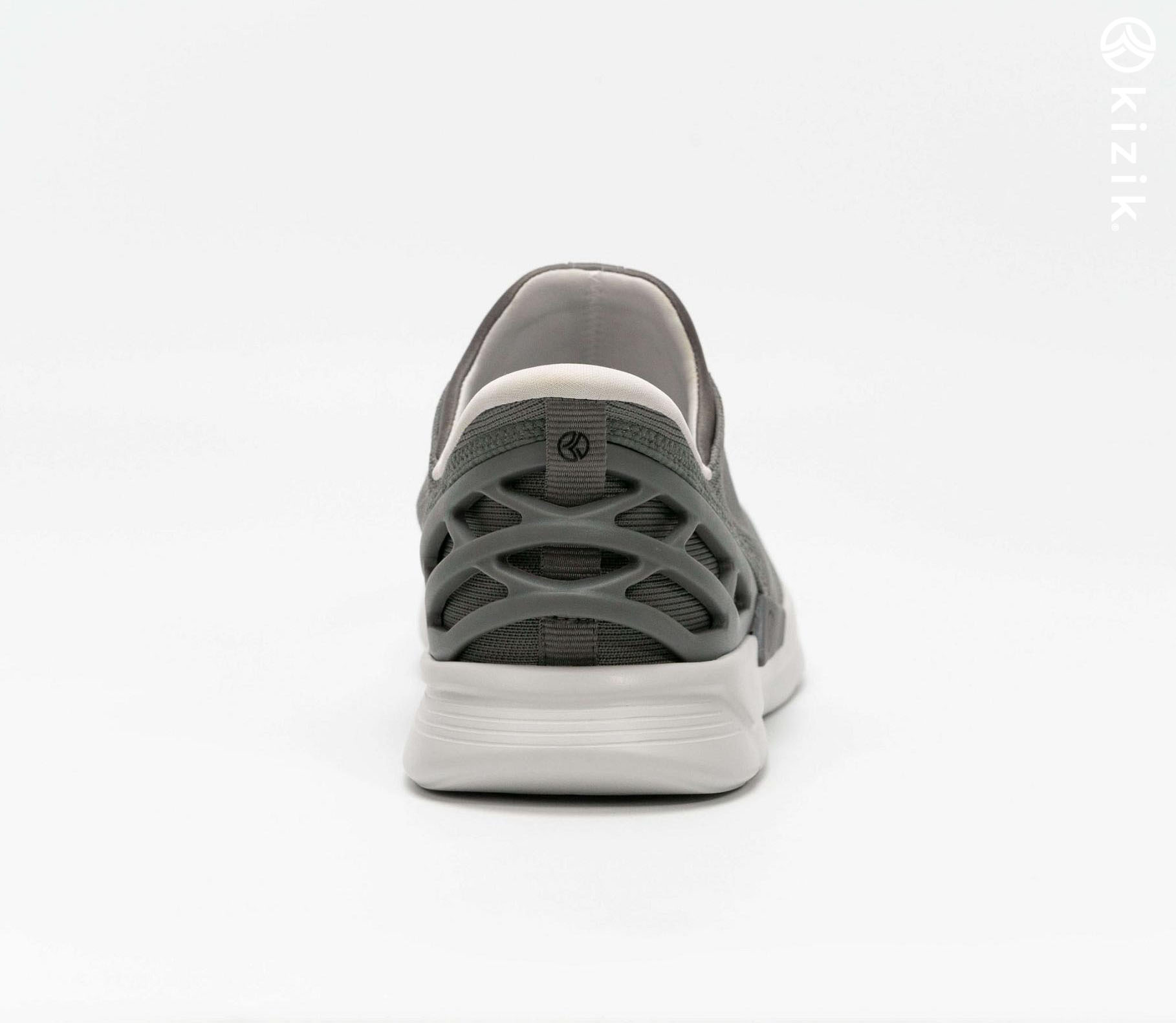 Kizik Cairo Men's Shoes Light Grey | UK-V20