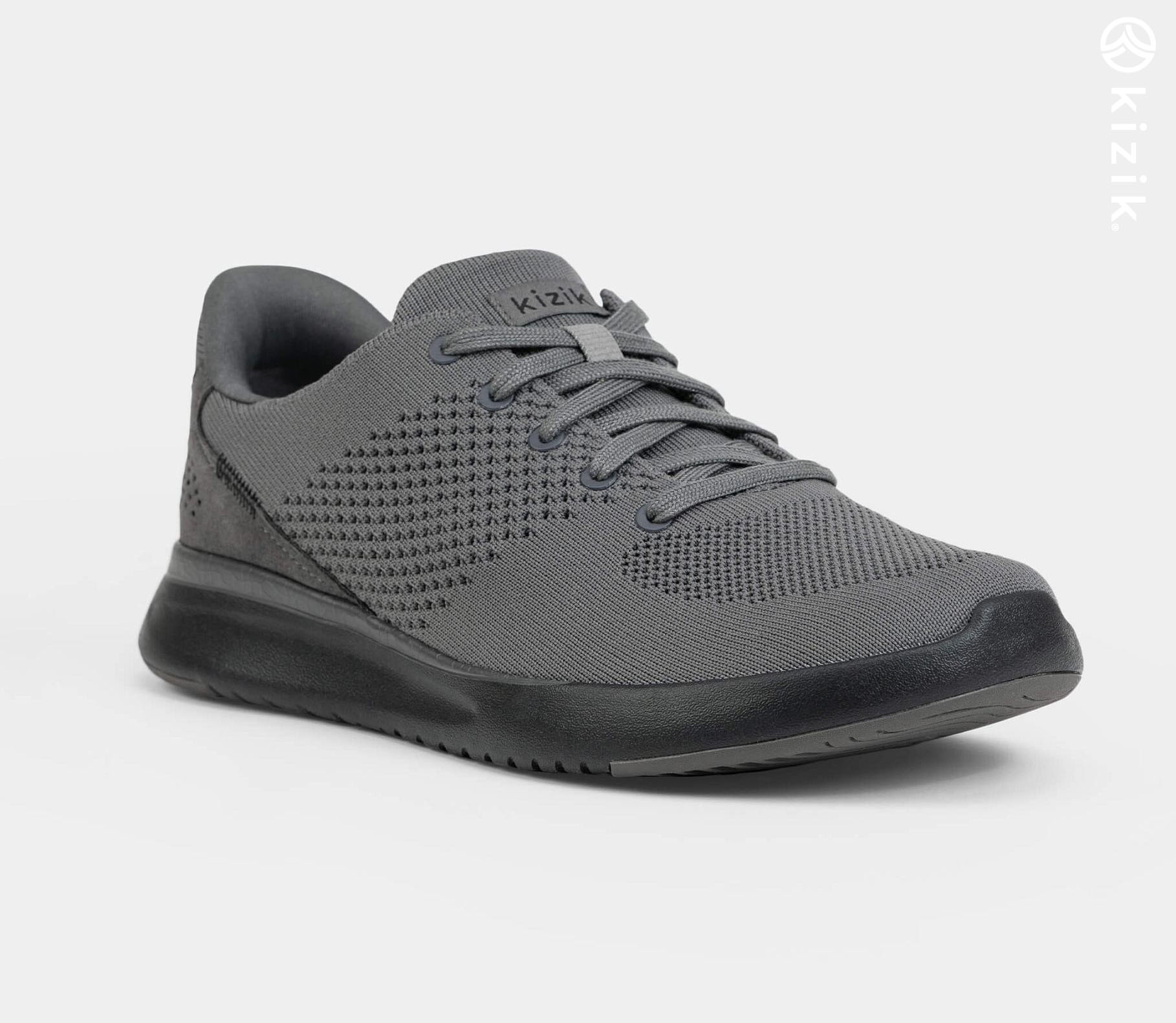 Kizik Lima Men's Shoes Deep Grey | UK-L55