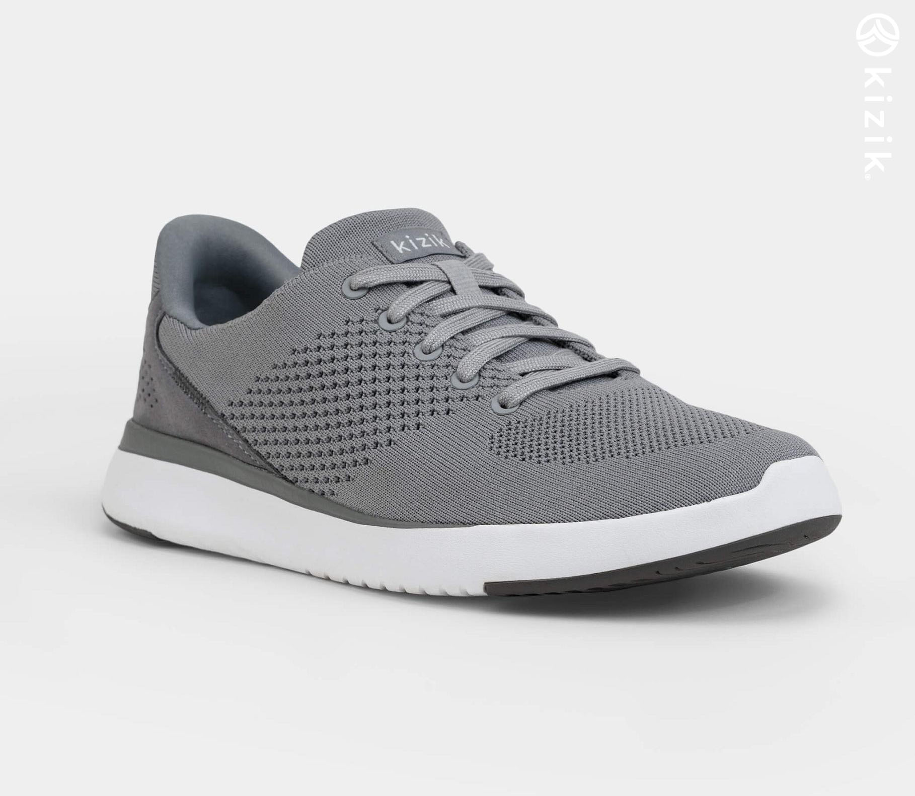 Kizik Lima Men's Shoes Grey | UK-I56