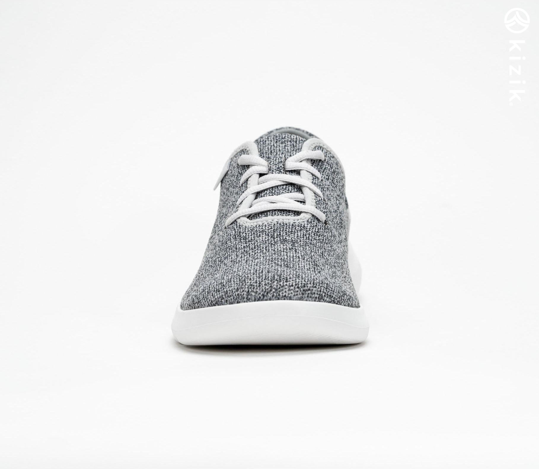 Kizik Madrid Eco Knit Women's Shoes Grey | UK-X66