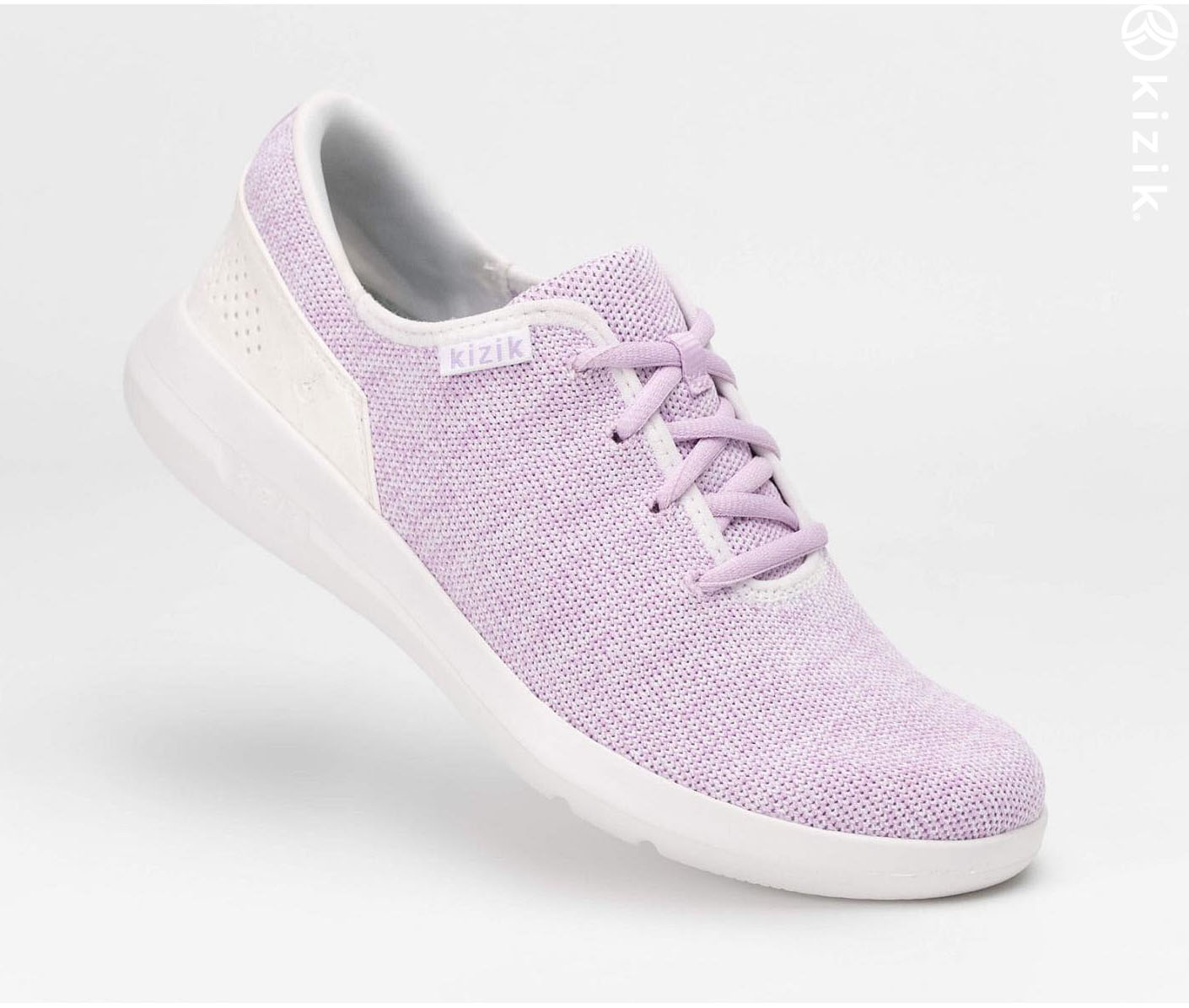 Kizik Madrid Eco Knit Women's Shoes Purple | UK-L41