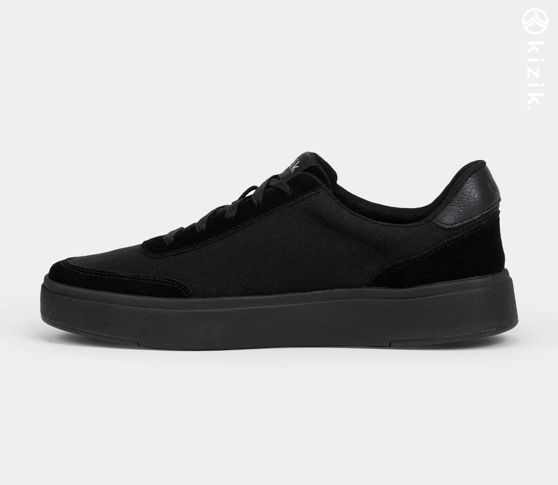 Kizik Prague Men's Shoes Black | UK-Q28