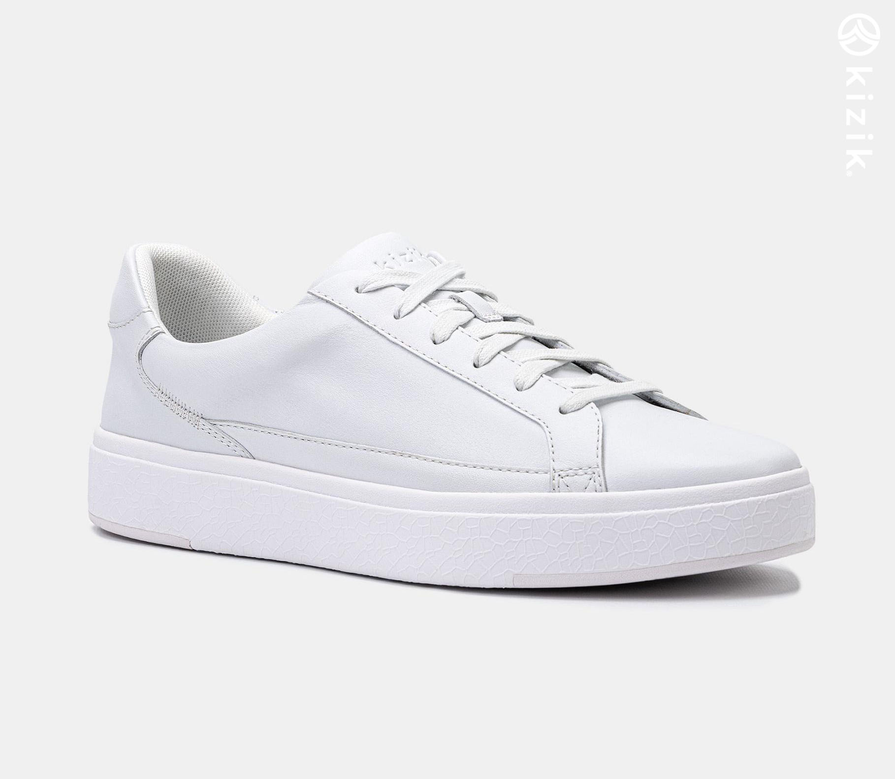 Kizik Vegas Men's Shoes White | UK-A27