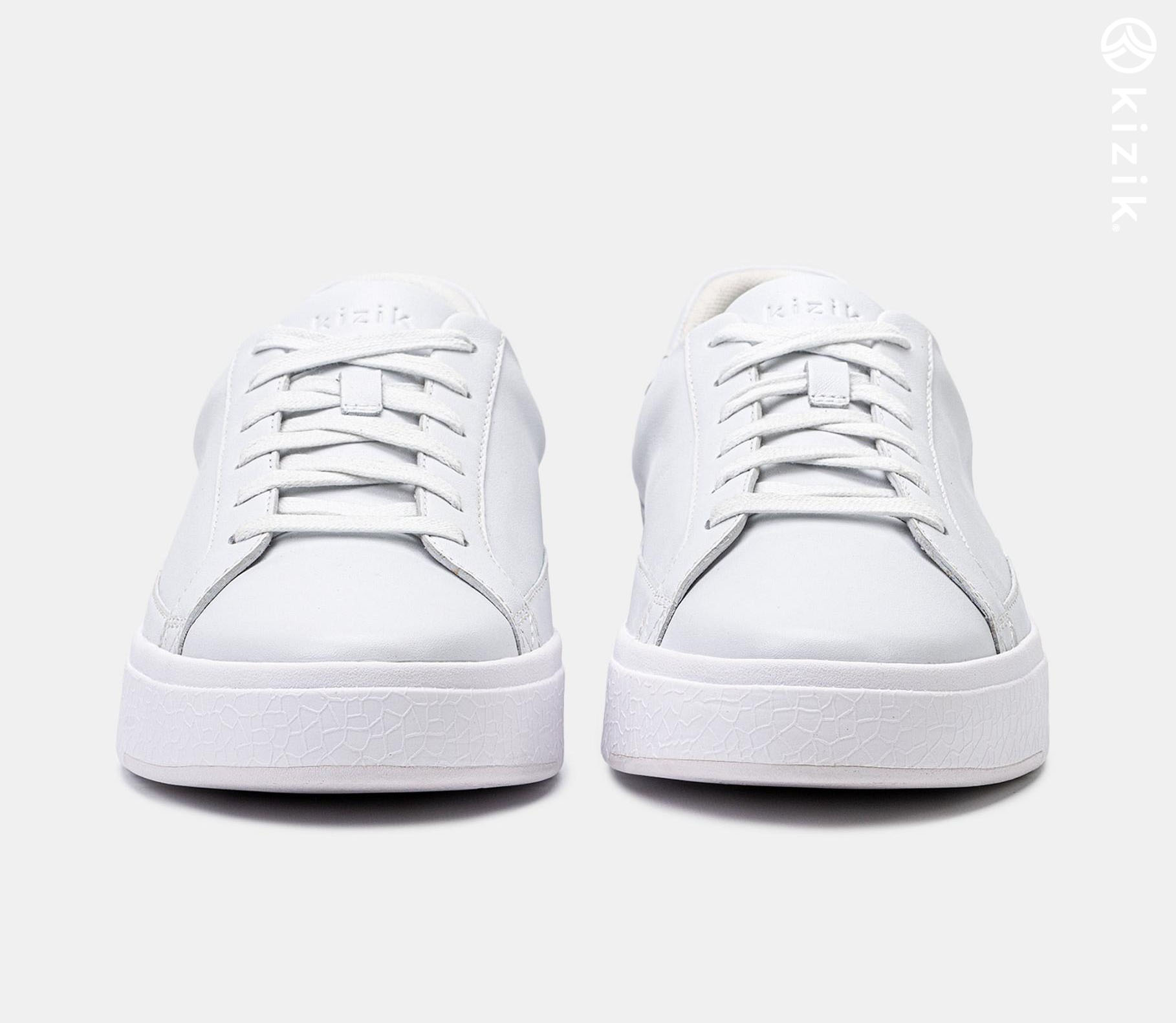 Kizik Vegas Men's Shoes White | UK-A27